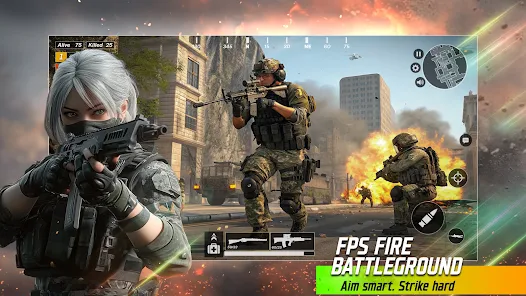 Fps Fire Battlegrounds Offline安卓版123云盘下载